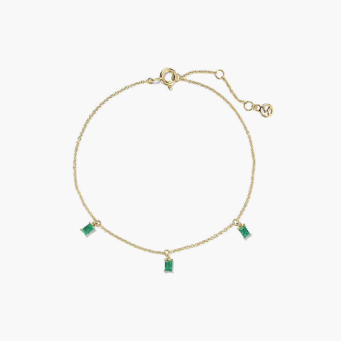 Ceylon EcoLux 18K Recycled Gold Natural Gemstone Ring