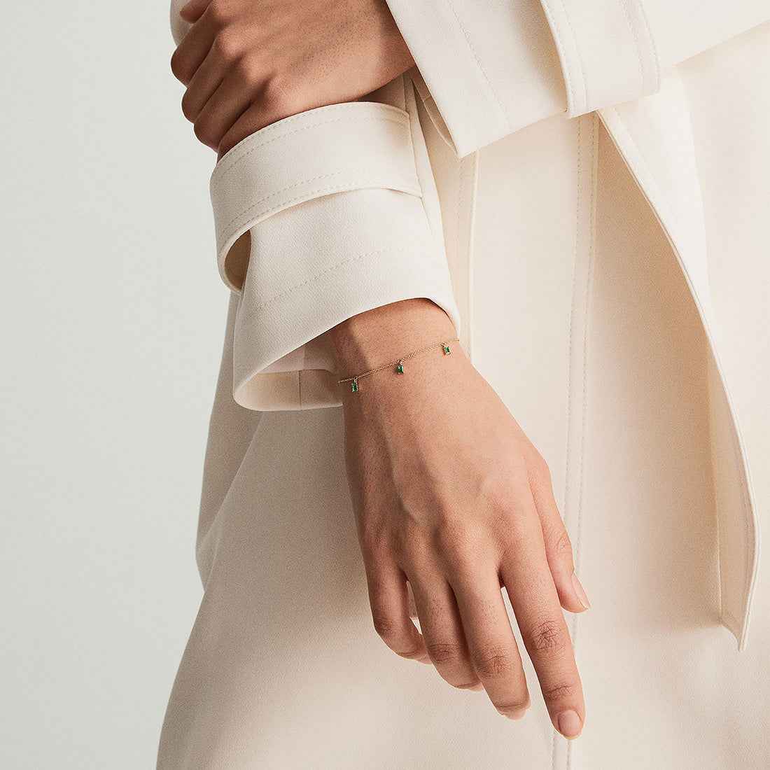 Ceylon EcoLux 18K Recycled Gold Natural Gemstone Ring