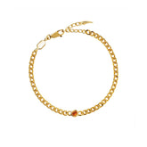 Ceylon Prosper Citrine Recycled Gold Plated Bracelet