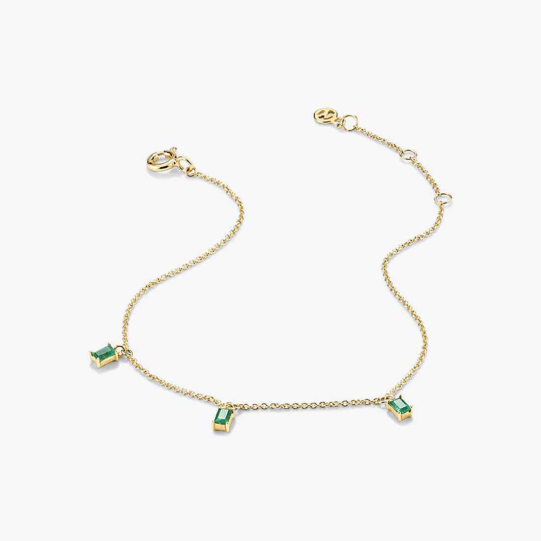 Ceylon EcoLux 18K Recycled Gold Natural Gemstone Ring