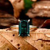 Ceylon Lanka Emerald Luxe 18K Yellow Gold Ring