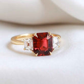 Ceylon Lanka Ruby Elite 18K Yellow Gold Ring