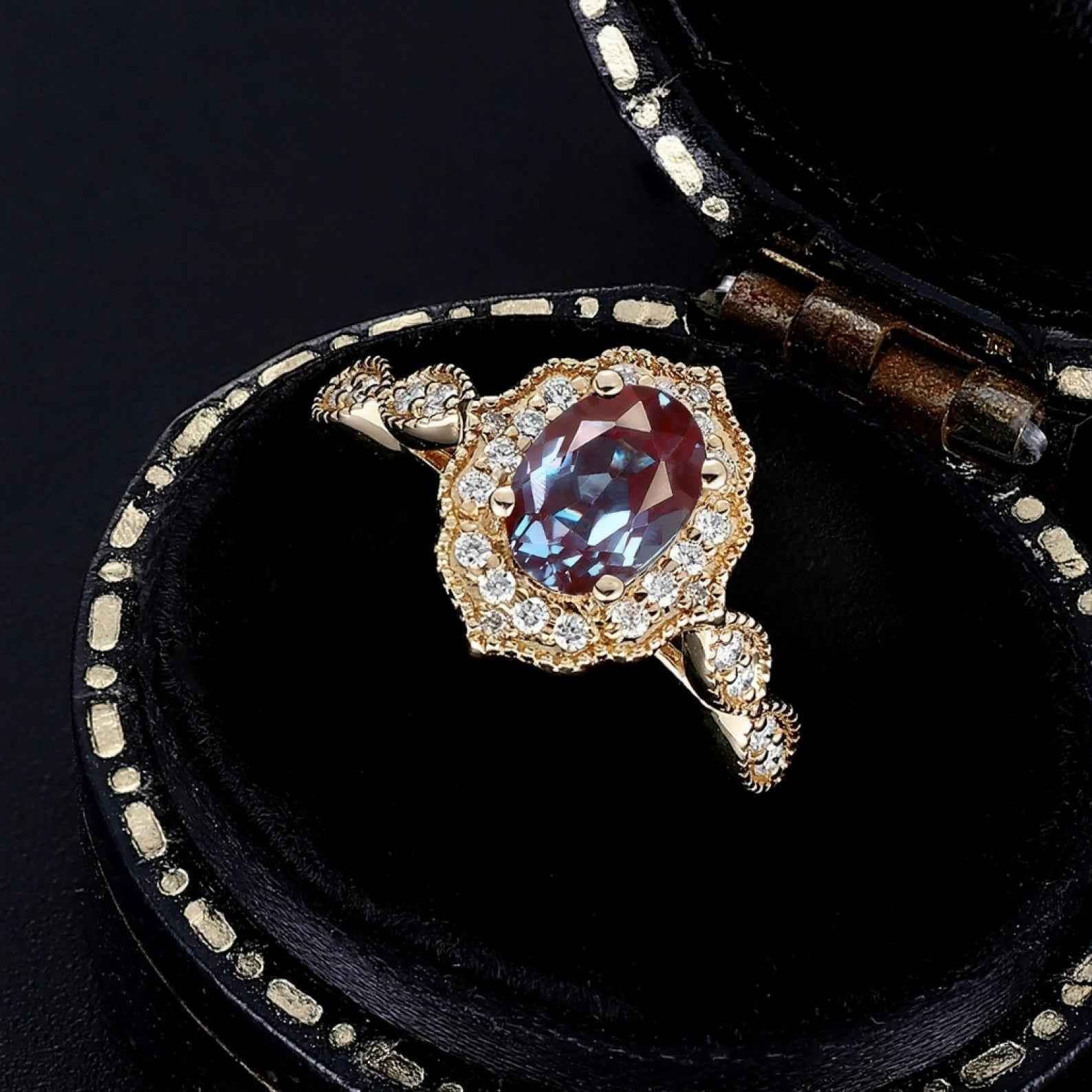 Ceylon Alex Luxe Glow 18K Rose Gold Ring