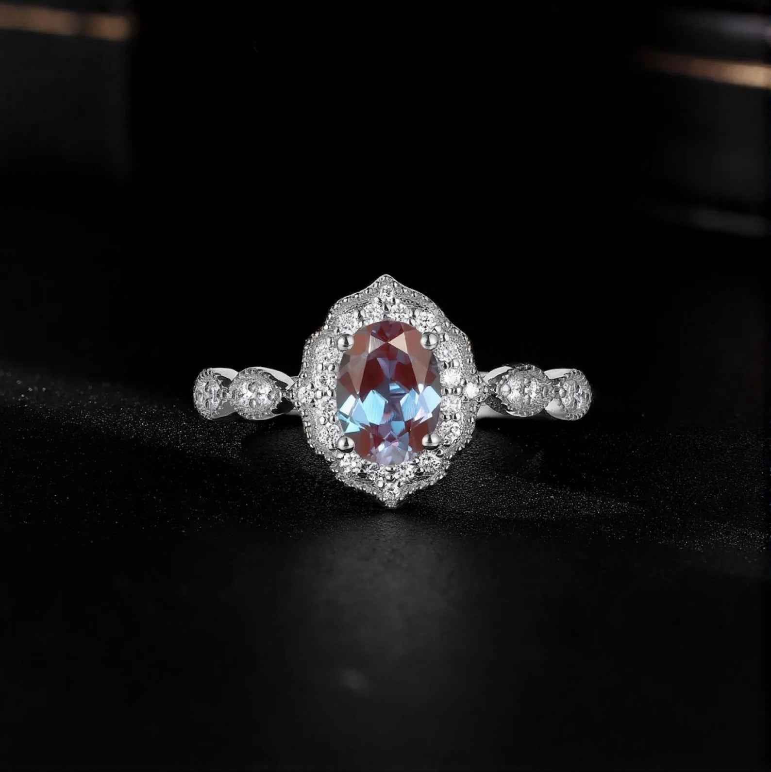 Ceylon Alex Luxe Glow 18K Rose Gold Ring